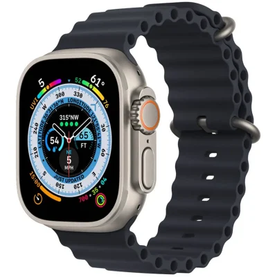 T800 Apple Smart Watch Black Stripe